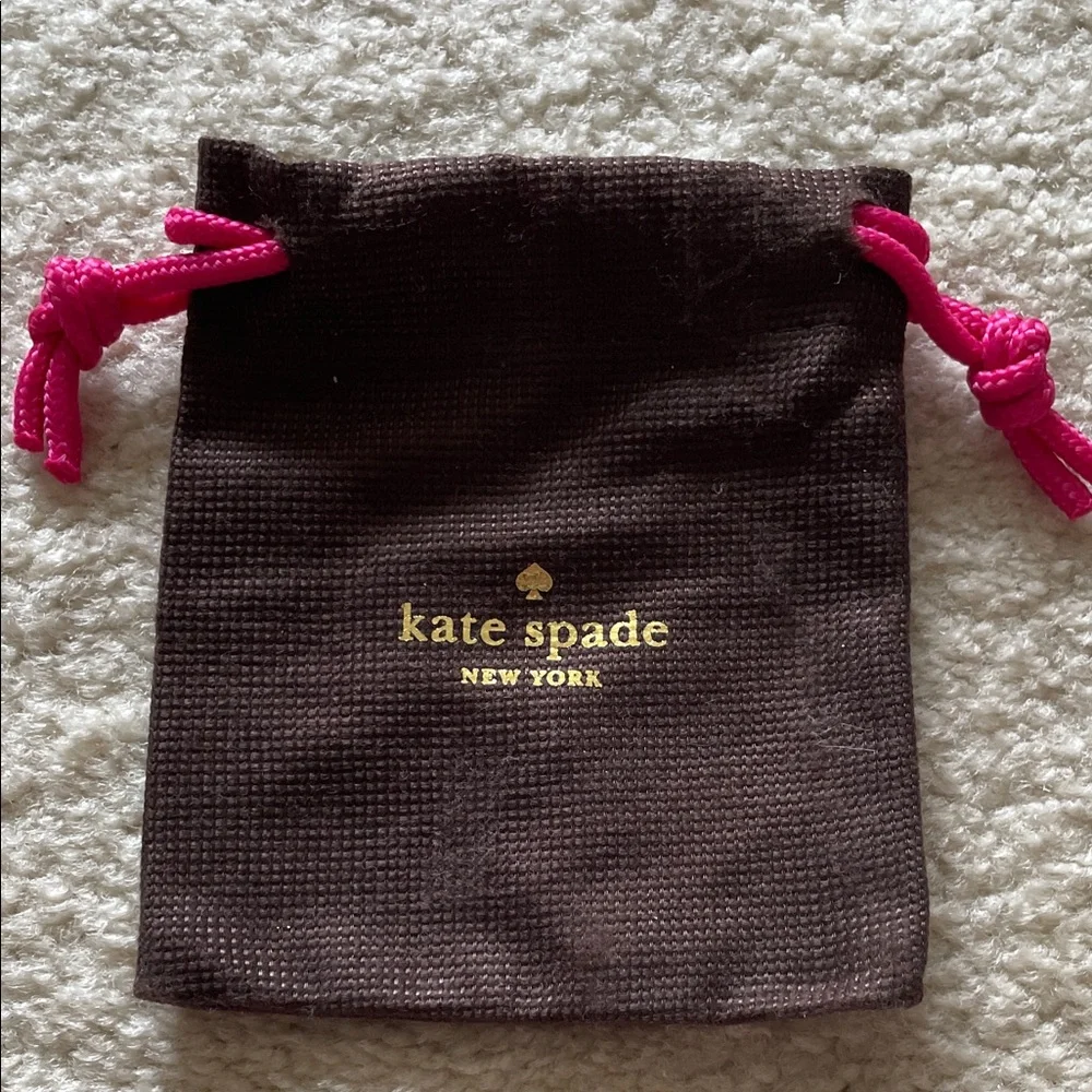 kate spade ♠️ NWT Gold & Pearl bracelet with dust bag - Picture 9 of 12